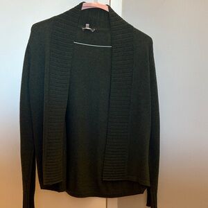 Lilla P Forest Green Knit Cardigan